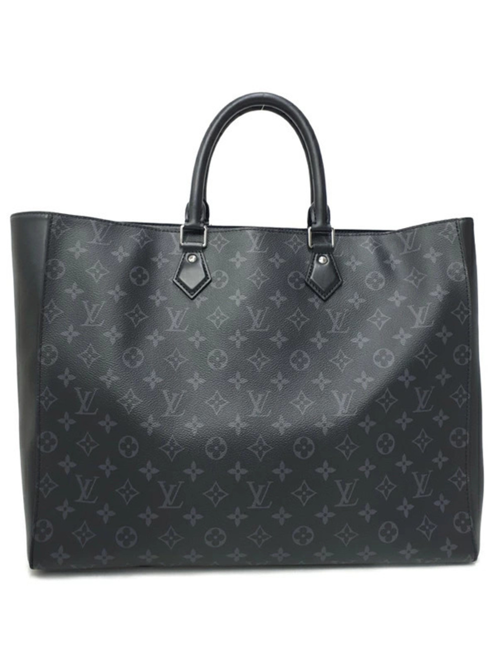 Louis Vuitton Monogram Eclipse Black Grand Sac Tote Bag